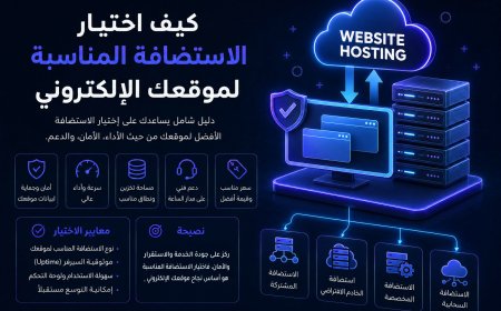 كيف تختار أفضل استضافة لموقعك الإلكتروني؟