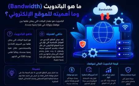 ما هو الباندويث (Bandwidth) وما أهميته للموقع الإلكتروني؟