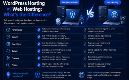 WordPress Hosting vs Web Hosting: What’s the Difference?