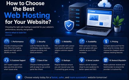How to Choose the Best Web Hosting for Your Website?