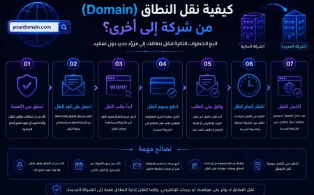 كيفية نقل النطاق (Domain) من شركة إلى أخرى؟