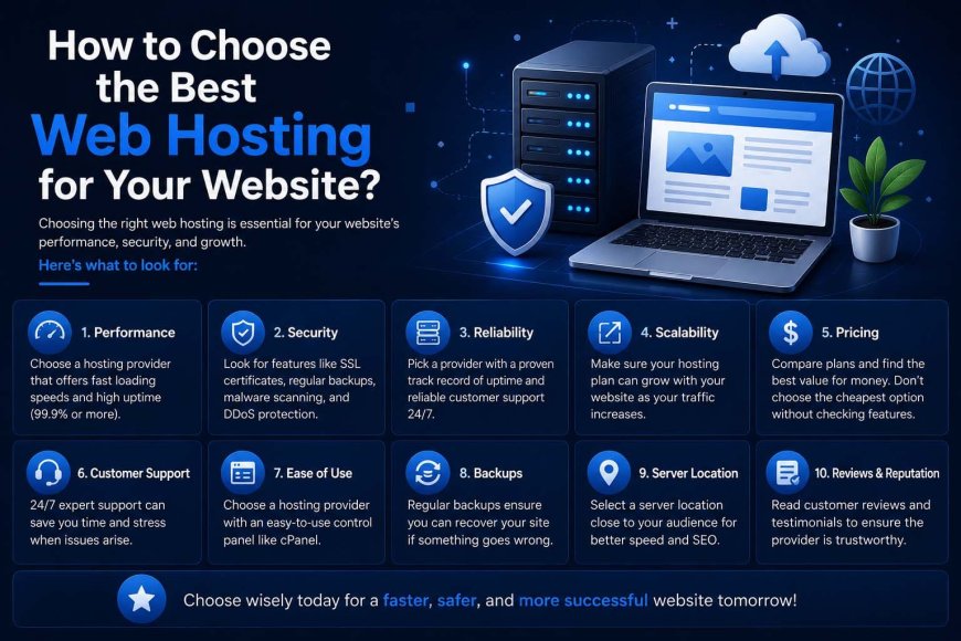 How to Choose the Best Web Hosting for Your Website?