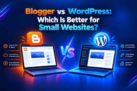 Blogger vs. WordPress: Which Is Better for Small Websites?